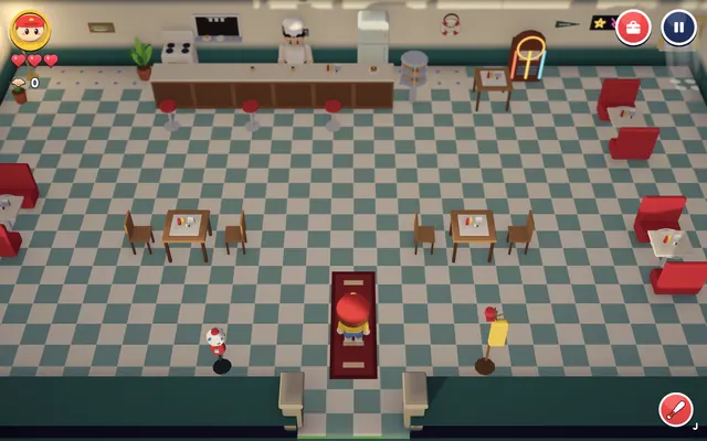 Inside the Lobster Pot Diner
